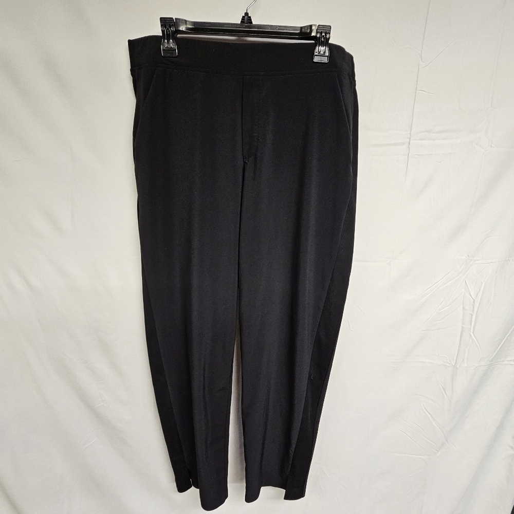 Athleta Womens Size 14 Black Pant Brooklyn Ankle #198671-00 Plus EUC